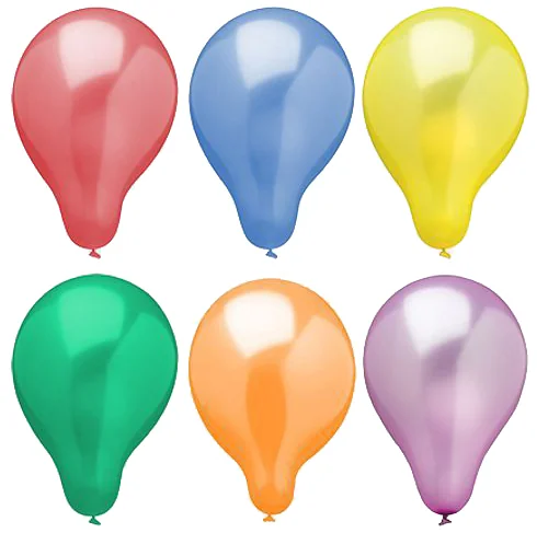 PAPSTAR Ballon de baudruche 'Metallic', couleurs assorties - OEM 18678