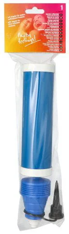 PAPSTAR Pompe à air pour ballons de baudruche, bleu - OEM 89199
