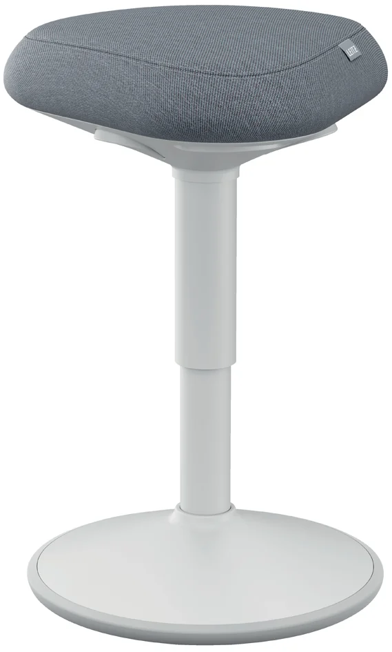 LEITZ Tabouret 'assis' Ergo actif, assise confort,gris clair - OEM 65440085