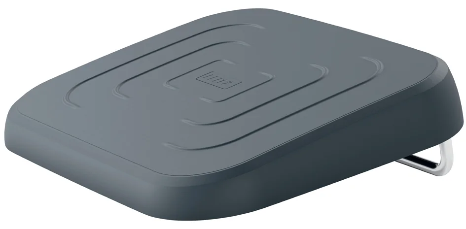 LEITZ Repose-pieds, réglable en hauteur, gris foncé - OEM 65460089