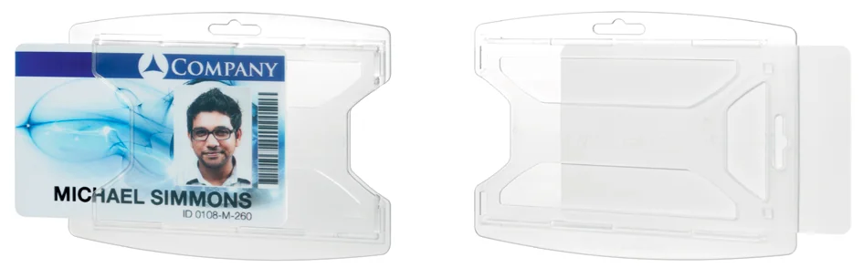 DURABLE Porte-badge 'reXycle', pour 1 badge, transparent - OEM 895119