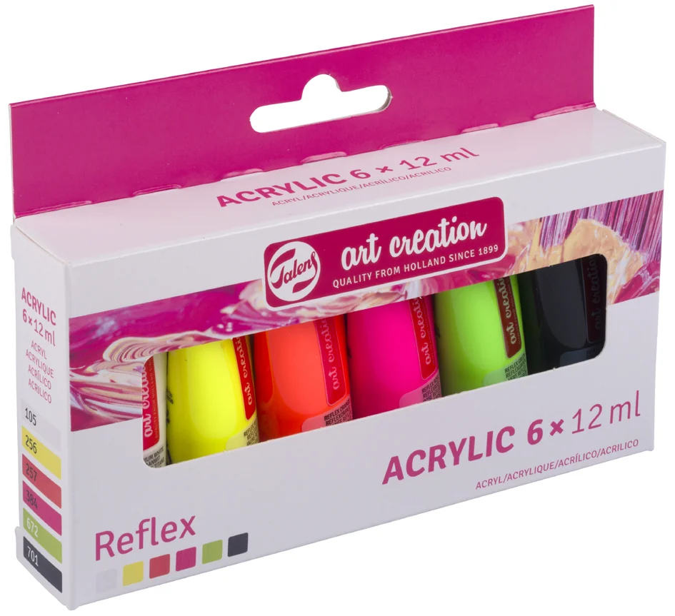 ROYAL TALENS Acrylique ArtCreation set Reflex, 6 x 12 ml - OEM 9021864M