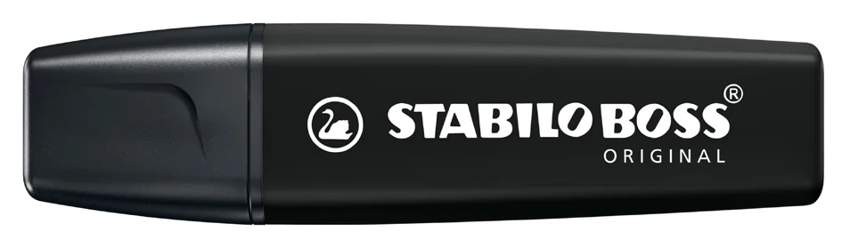 STABILO Surligneur BOSS ORIGINAL Marker, noir - OEM 70/46