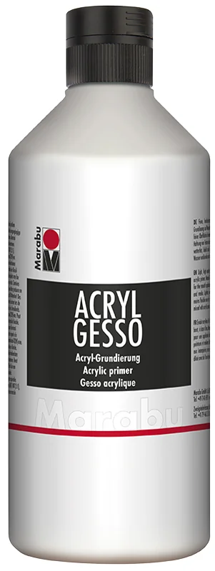 Marabu Apprêt acrylique 'Acryl Gesso', 500 ml, blanc - OEM 12040075808