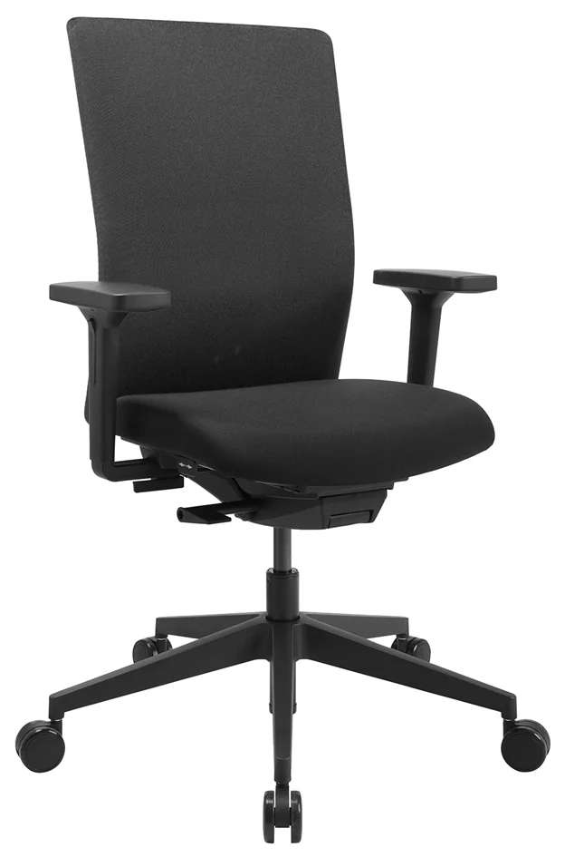 Topstar Chaise de bureau pivotante 'Airwork G', noir/gris - OEM PA50 OMT0MT3 – Image 2