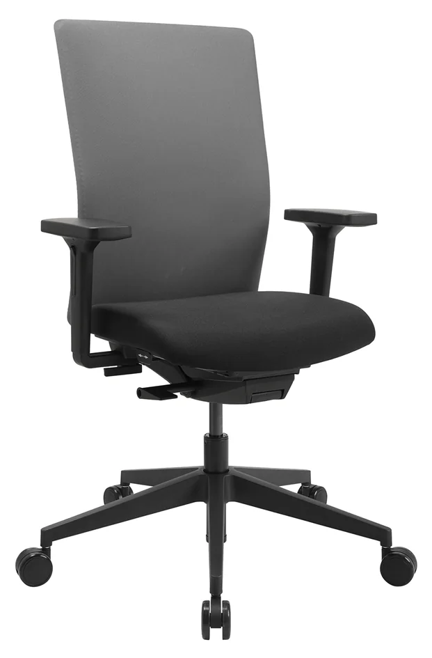 Topstar Chaise de bureau pivotante 'Airwork G', noir/gris - OEM PA50 OMT0MT3 – Image 5