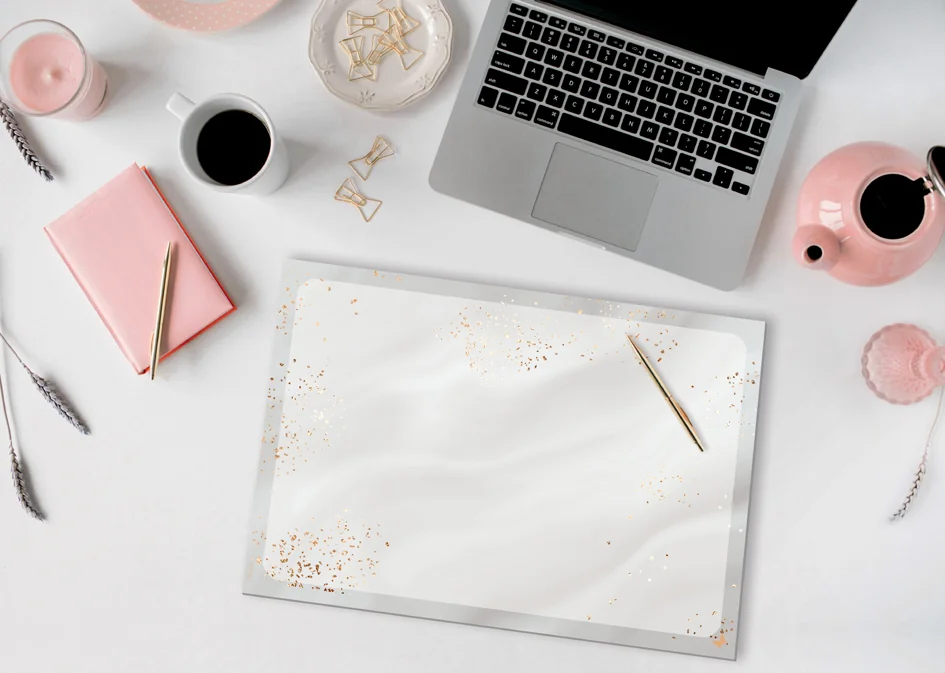 sigel Sous-mains bloc papier Jolie 'Glittery Joy', A3 - OEM JS105