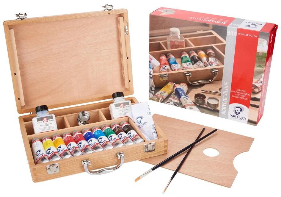 ROYAL TALENS Van Gogh Mallette de peinture acrylique Basic - OEM 22840513