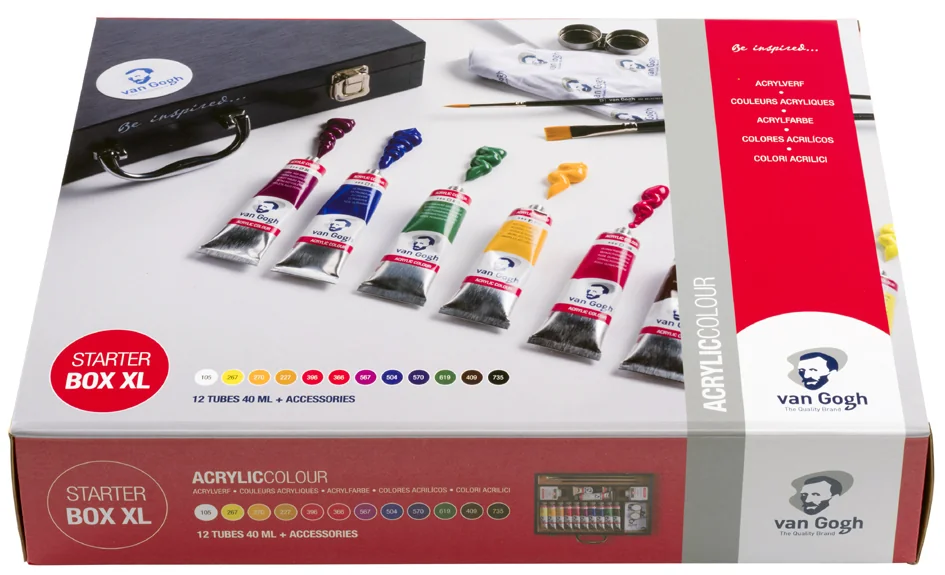 ROYAL TALENS Van Gogh Kit d'acrylique XL, 12 x 40 ml - OEM 22842510
