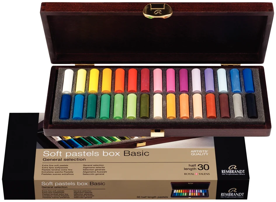 ROYAL TALENS REMBRANDT Mallette de craies pastel tendres - OEM 31814115