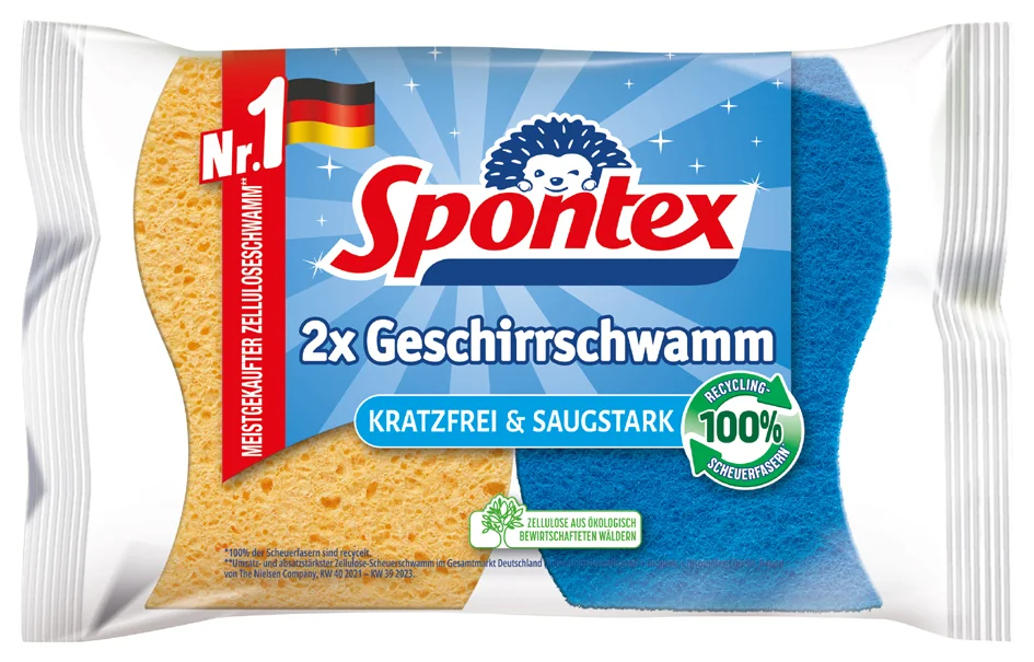 Spontex Éponge à vaisselle, pack de 2 - OEM 19321008