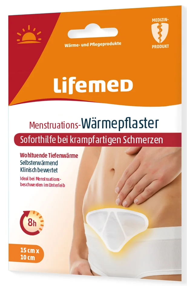 Lifemed Patch chauffant pour règles douloureuses, blanc - OEM 99351