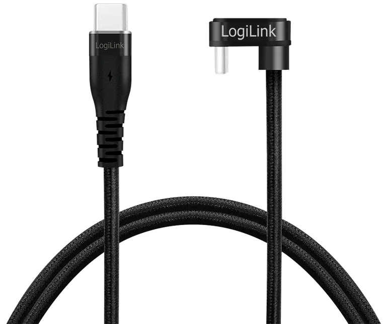 LogiLink Câble USB 2.0, USB-C mâle - USB-C mâle, 3,0 m, noir - OEM CU0194