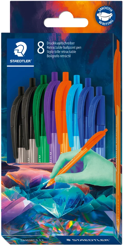 STAEDTLER Stylo à bille rétractable ball 4230 M Edition 1 - OEM 4230C8E2-1