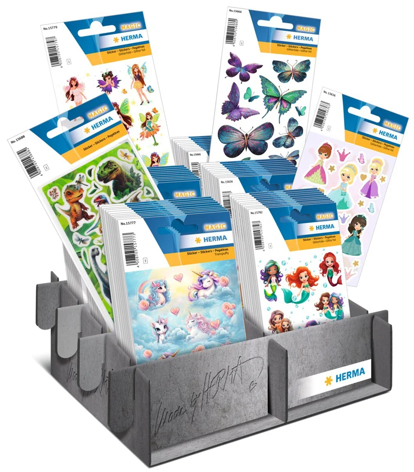 HERMA Sticker MAGIC Conte de fées, présentoir - OEM 15776