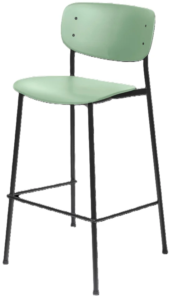 PAPERFLOW Chaise de bar SOHO, set de 2, noir - OEM THSOHOX2.01.01 – Image 4
