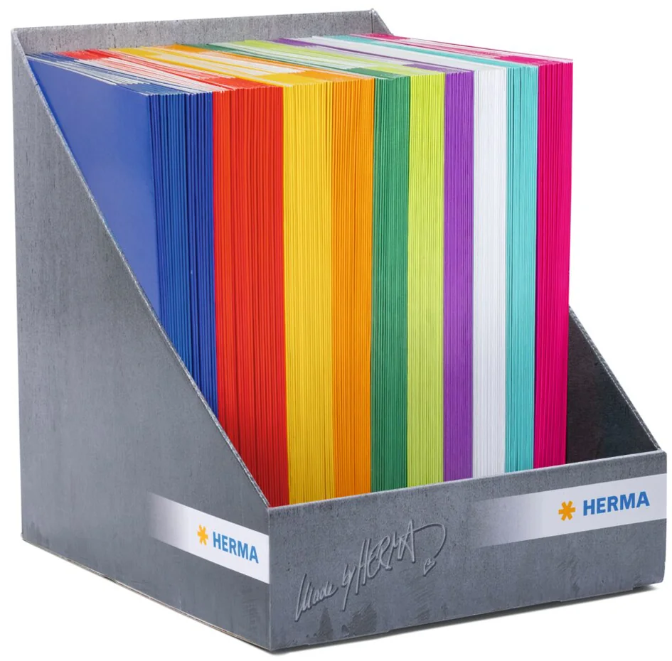 HERMA Protège-cahier, en carton, A4, présentoir - OEM 20135