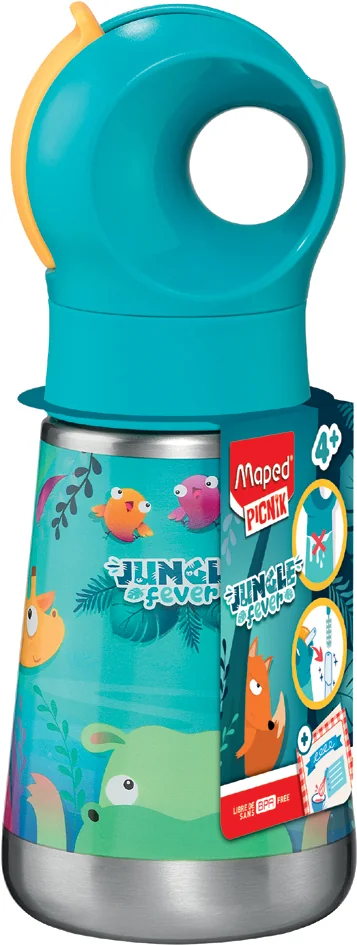 Maped PICNIK Gourde isotherme JUNGLE FEVER, 350 ml - OEM 873099