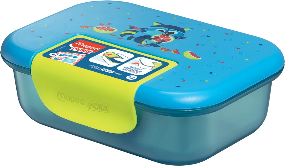 Maped PICNIK Boîte repas MINIZ Raton laveur, 0,9 litre - OEM 874101