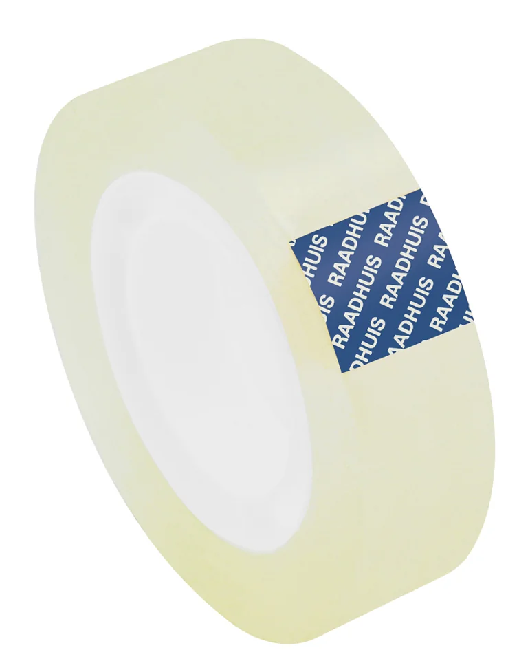 RAADHUIS Ruban adhésif, 12 mm x 33 m, PP, transparent - OEM RD-351233