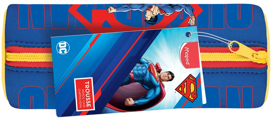 Maped Trousse ronde SUPERMAN, en néoprène - OEM 934833
