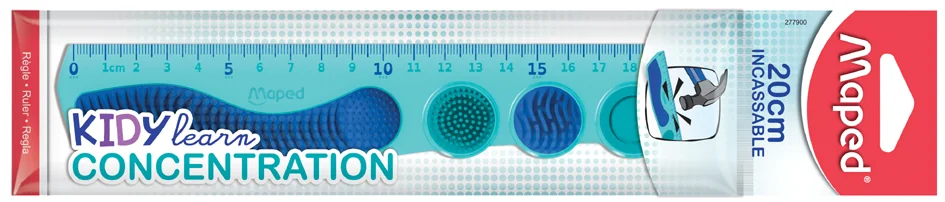 Maped Règle plate KIDY learn CONCENTRATION, 200 mm - OEM 277900