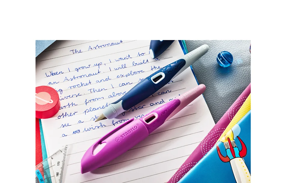 STABILO Stylo plume EASYbirdy 3D DreamWorld A, présentoir - OEM 5010/16-6