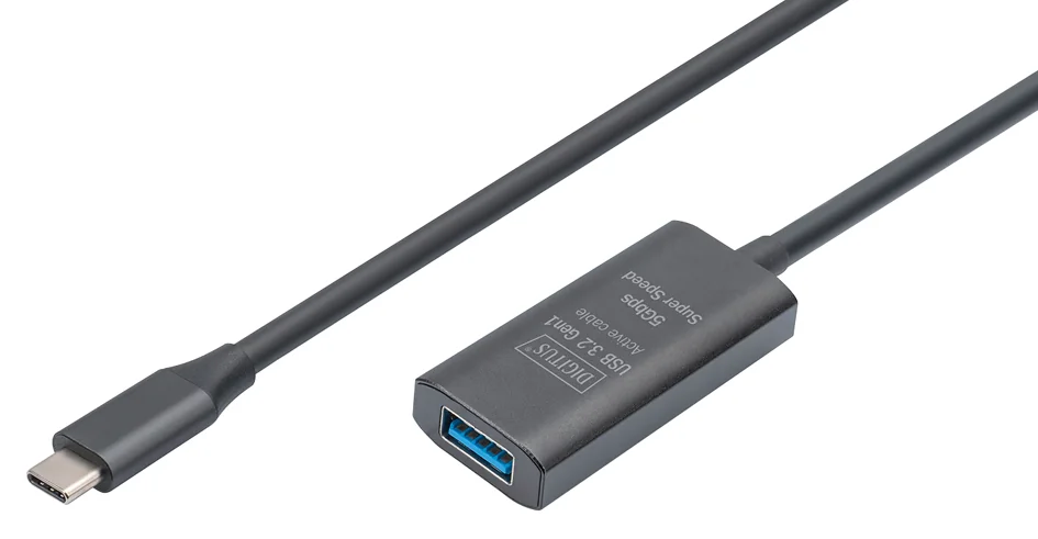 DIGITUS Câble de rallonge actif USB 3.2 Gen1, 10 m - OEM DA-73111