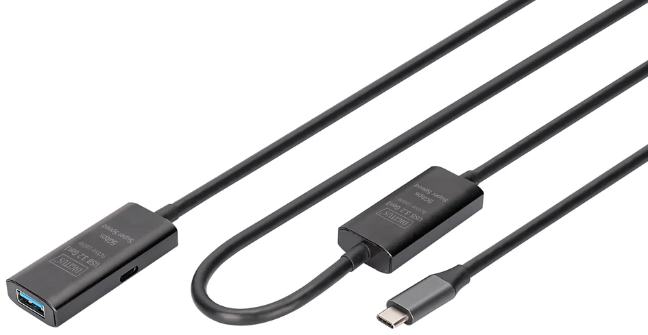 DIGITUS Câble de rallonge actif USB 3.2 Gen1, 5 m - OEM DA-73110 – Image 2