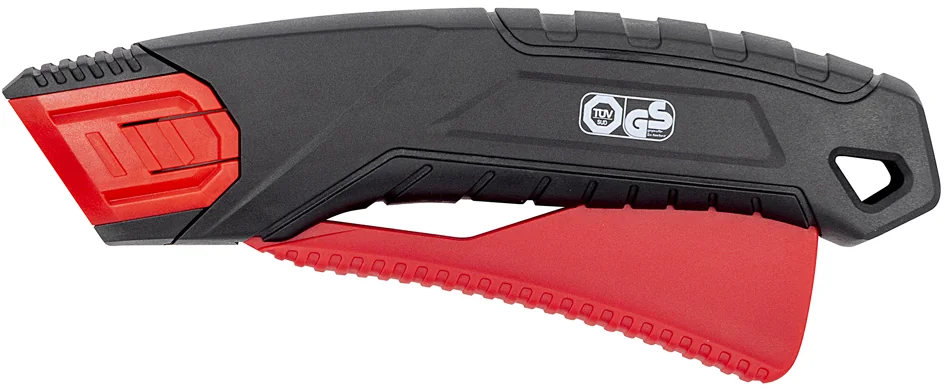 WEDO Cutter de sécurité PLUS 839, lame: 19 mm, noir/rouge - OEM 78 839