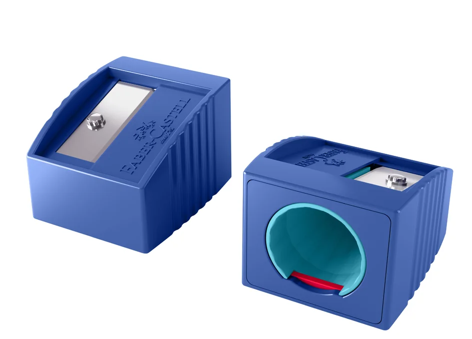 FABER-CASTELL Taille-crayon Grippy, bleu - OEM 181780