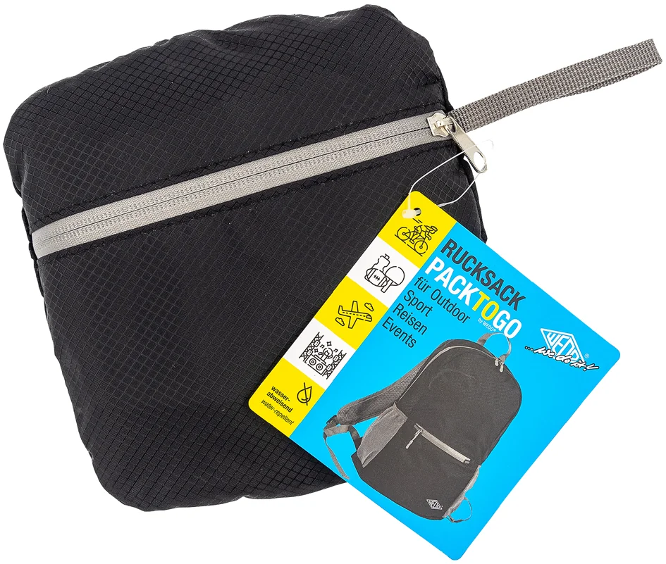 WEDO Sac à dos pliable PACKTOGO, rouge - OEM 582 702