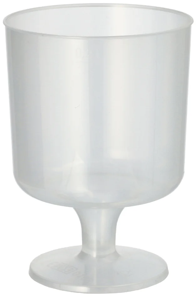 PAPSTAR Verre à vin en PP réutilisable, 0,2 l, 10 pièces - OEM 89728
