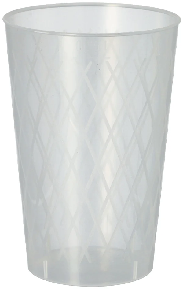 PAPSTAR Gobelet réutilisable, 0,25 l, translucide, 40 pièces - OEM 89820