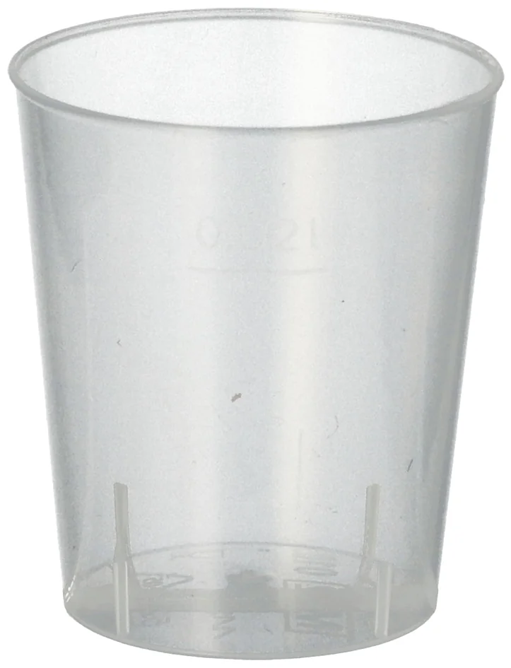 PAPSTAR Verre à liqueur en PP réutilisable, 2 cl, 50 pièces - OEM 89822