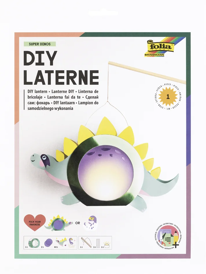 folia Kit de lanterne SUPER DINOS, vert métallisé - OEM 94304