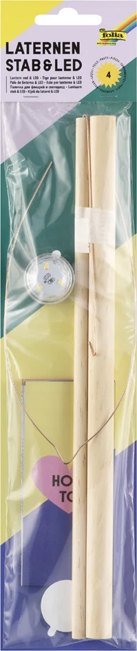 folia Baguette de lanterne + 1 lampe LED - OEM 988