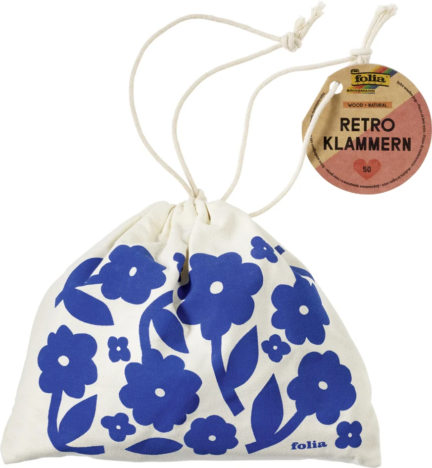 folia Pince à linge rétro, (L)110 mm, bouleau, pack jumbo - OEM 22997