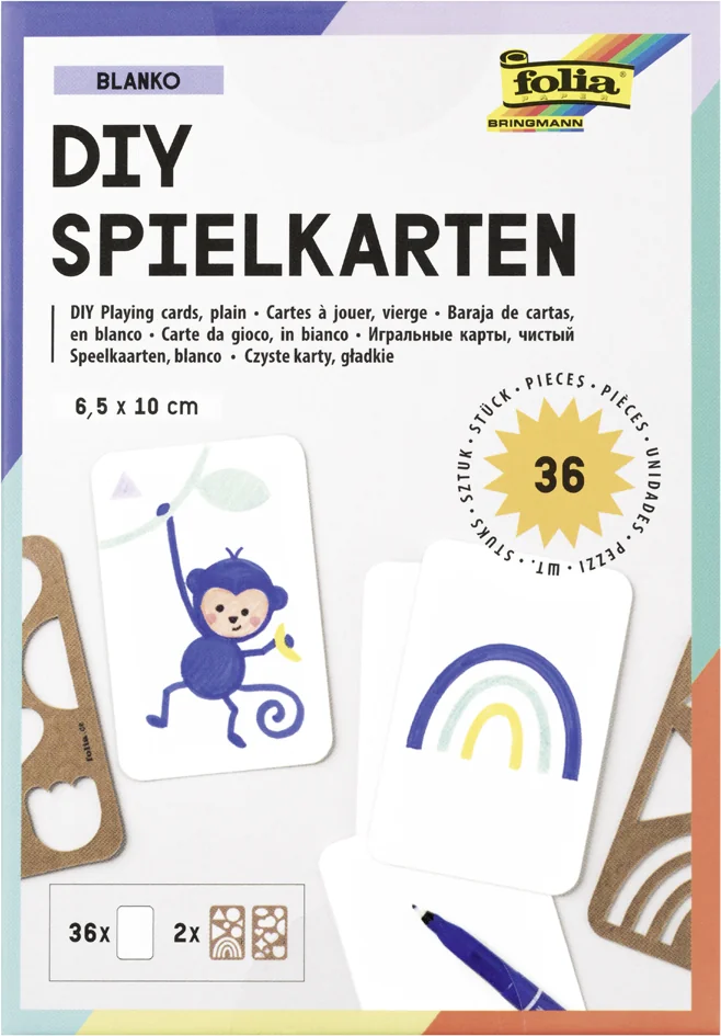 folia Cartes à jouer UNI, 65 x 100 mm - OEM 2327