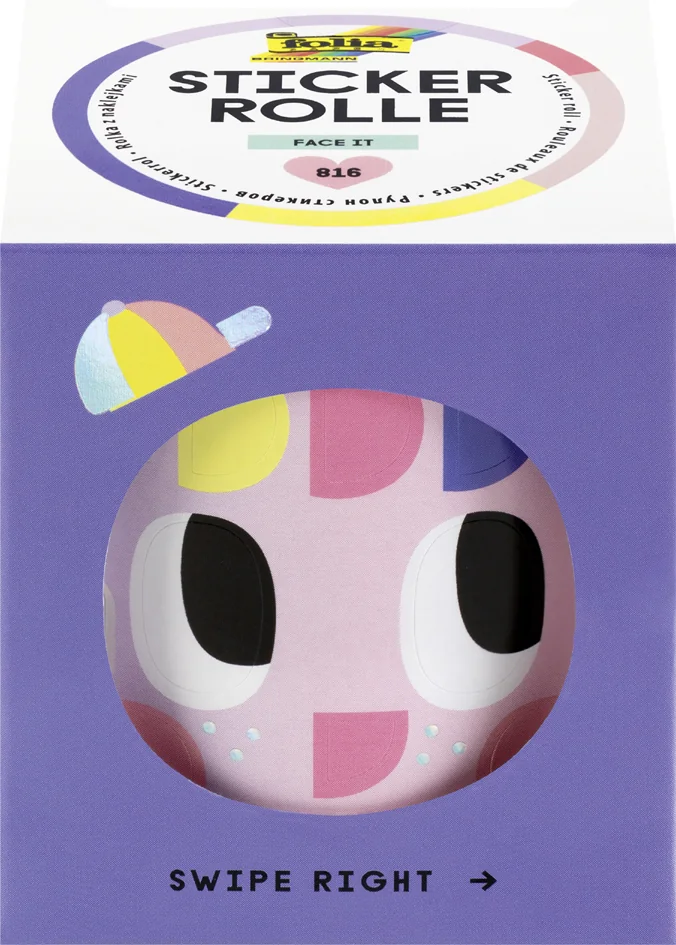 folia Stickers FACE IT, sur rouleau, 4 m - OEM 27106