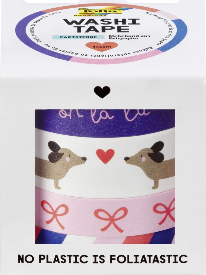 folia Ruban adhésif décoratif Washi-Tape 'PARISIENNE' - OEM 26454
