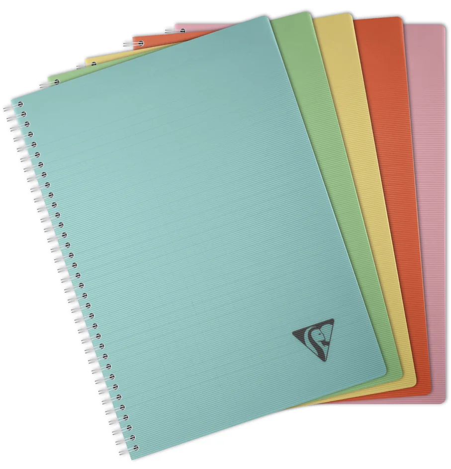 Clairefontaine Cahier reliure intégrale LINICOLOR, A4 - lot de 5 - OEM 327116C