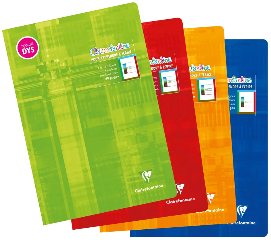 Clairefontaine Cahier piqûre DYS, A4, 48 pages - OEM 36138C – Image 2
