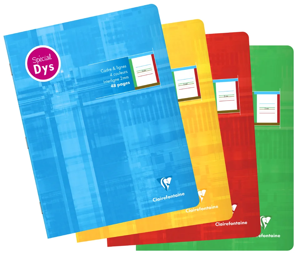 Clairefontaine Cahier piqûre DYS, A4, 48 pages - OEM 36138C – Image 5