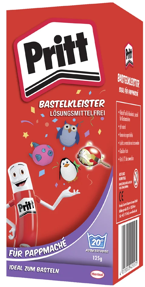 Pritt Colle pour papier mâché, en poudre, 125 g - OEM 1888145