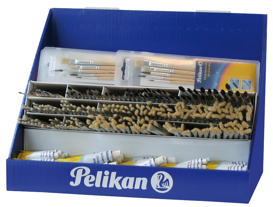 Pelikan Présentoir scolaire 705: pinceau et blanc opaque - OEM 300008047