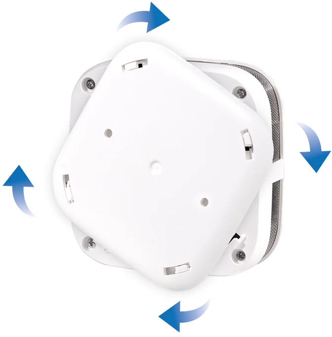 LogiLink Détecteur de fumée Longlife, pile au lithium, blanc - OEM SC0018