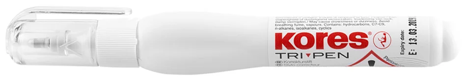Kores Stylo correcteur 'Tri Pen', contenu: 10 g, blanc - OEM KF83350