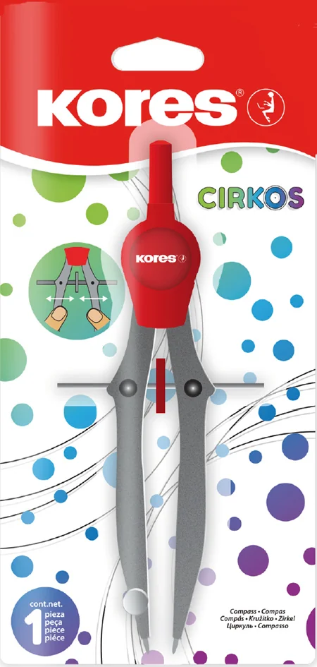 Kores Compas à réglage rapide 'Cirkos' - OEM ZIR42010