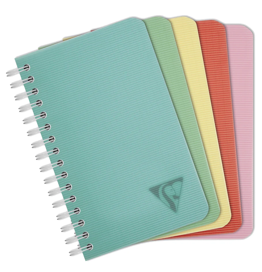 Clairefontaine Carnet reliure intégrale LINICOLOR, 90x140mm - lot de 10 - OEM 327425C